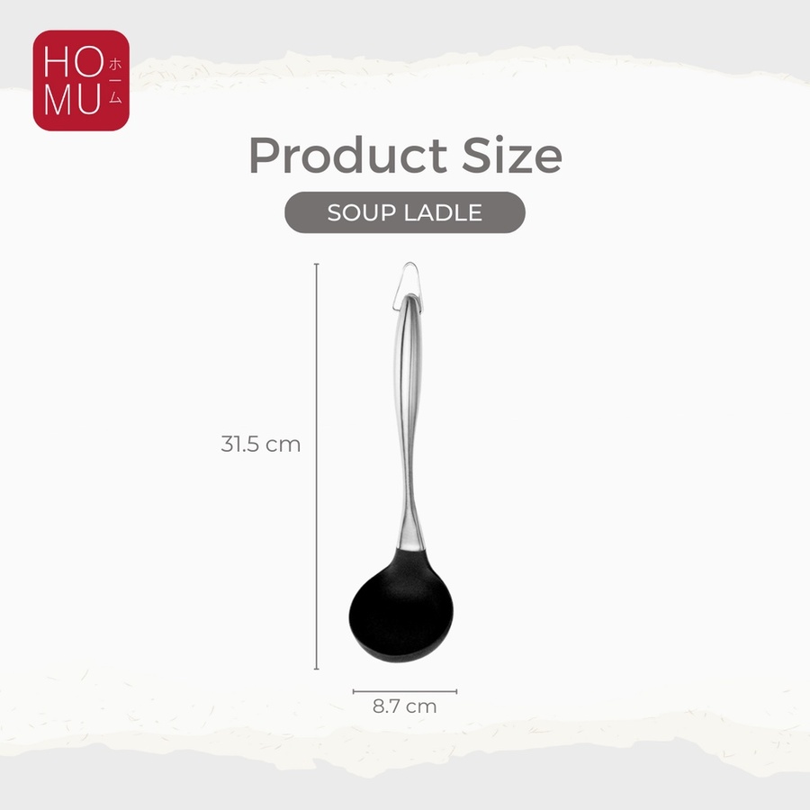 HOMU CHORIKIGU SPATULA SUTIL SILIKON KITCHEN UTENSIL SET GAGANG STAINLESS HANDLE SILICONE BPA FREE