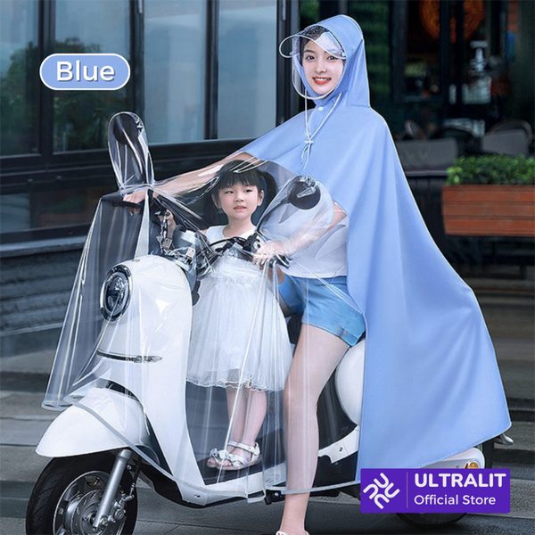 HOMU HONDO Jas Hujan Ponco PVC Premium /Jas Hujan Motor / jas hujan ponco DOUBLE / Jas hujan terusan
