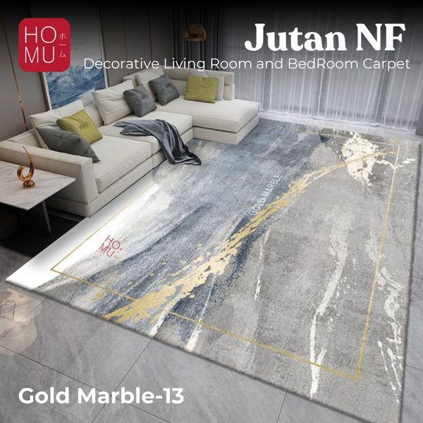HOMU Jutan NF Karpet Aesthetic Ruang Tamu dan Kamar Tidur Decorative Living Room and BedRoom Carpet