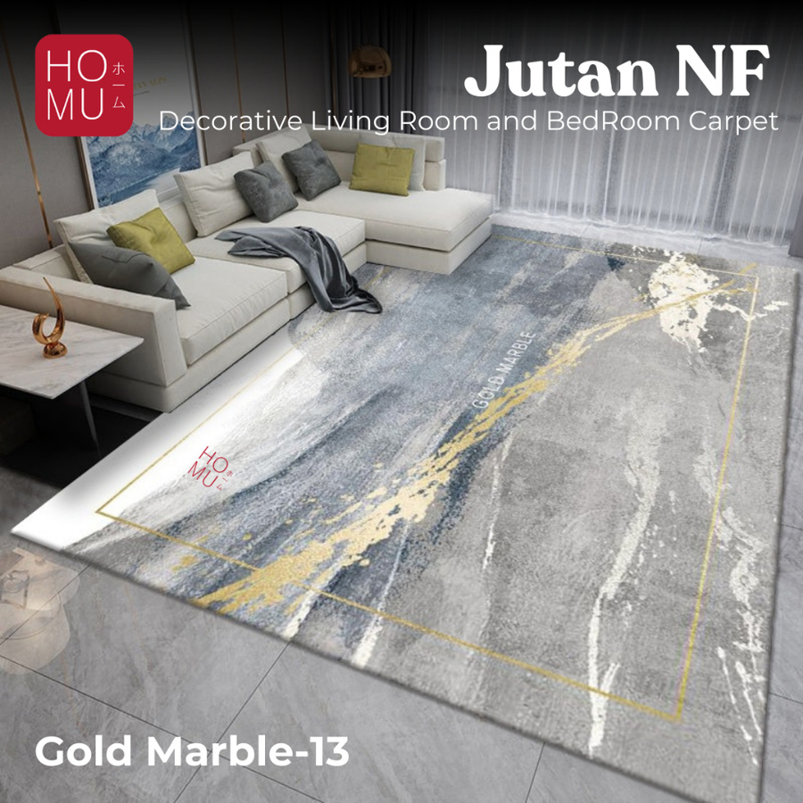 HOMU Jutan NF Karpet Aesthetic Ruang Tamu dan Kamar Tidur Decorative Living Room and BedRoom Carpet