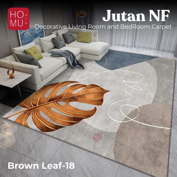 HOMU Jutan NF Karpet Aesthetic Ruang Tamu dan Kamar Tidur Decorative Living Room and BedRoom Carpet