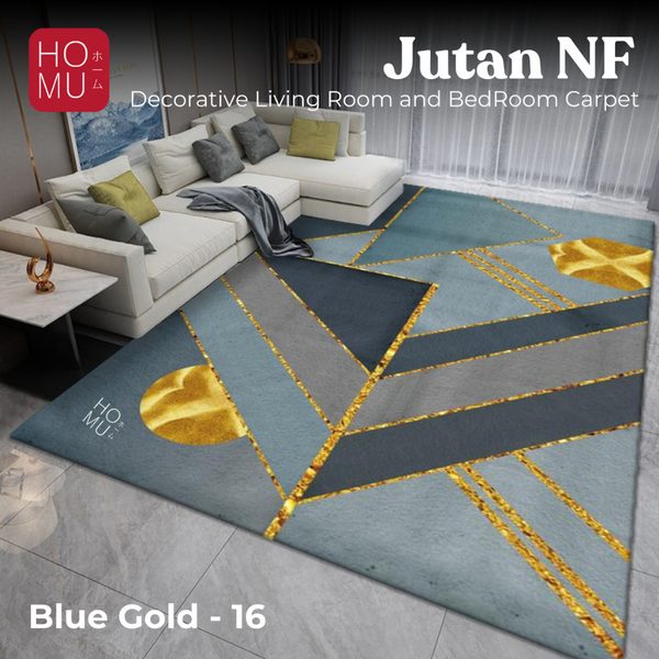 HOMU Jutan NF Karpet Aesthetic Ruang Tamu dan Kamar Tidur Decorative Living Room and BedRoom Carpet