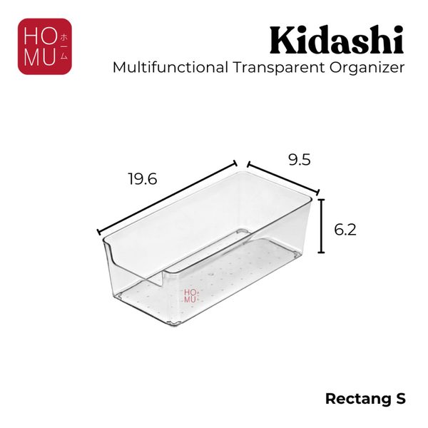HOMU Kidashi Modular Drawer Organizer Kotak Penyimpanan Laci Multifungsi Transparan Kombinasi