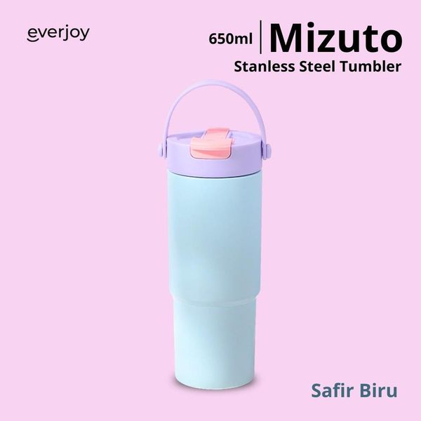 HOMU MIZUTO – Tumbler SUS316 Ceramic Coating 630ml Stenless Steel Insulasi Panas Dingin