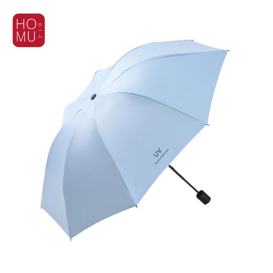 HOMU Payung Lipat Mini Warna Gradasi Pelindung Sinar Matahari Anti UV Small Pocket Umbrella UPF50+