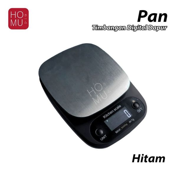 HOMU Scale Timbangan Dapur Mini Digital 8 Mode Scale Waterproof 5kg 0.1g Waterproof Stainless Steel