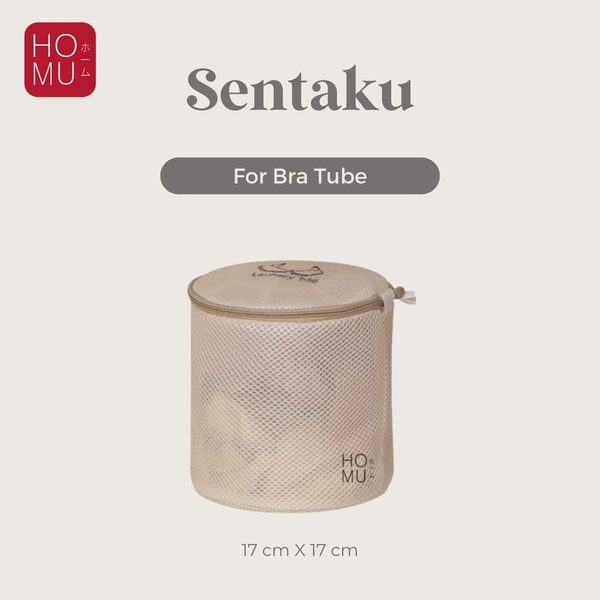 HOMU SENTAKU Laundry Net Bag Kantong Jaring Pelindung Cuci Baju Mesin Extra Tebal